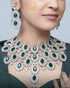 Jadeno's Signature Arzoo-e-Husn Set with Tika Jhumar